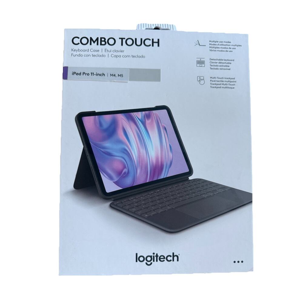 Logitech Combo Touch Keyboard Case for Apple iPad Pro 11"